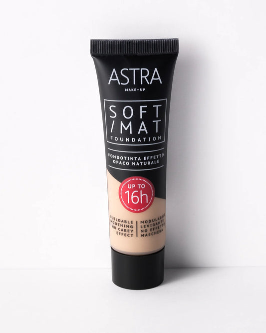 Astra Soft Mat Foundation – Fondotinta Effetto Opaco Naturale