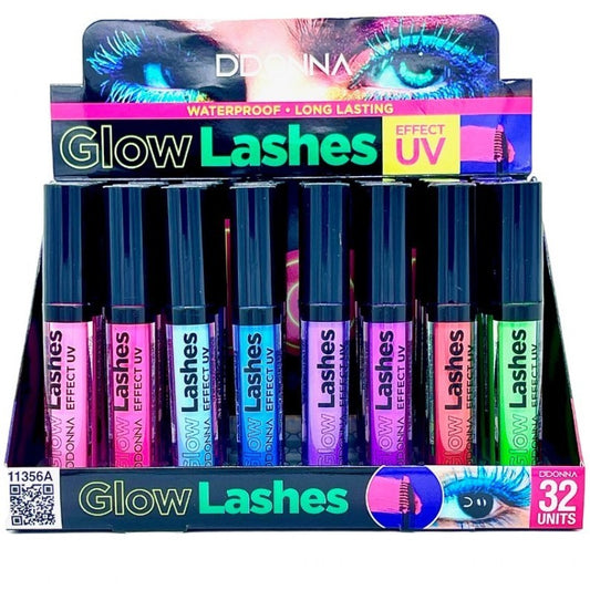 ✨ GLOW LASHES – Mascara Fosforescente ✨