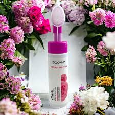 🌸 Schiuma Detergente alla Rosa Canina con Spazzola Massaggiante 🌸