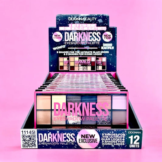 🌑 DARKNESS EYESHADOW PALETTE – Intensi giochi di luce e ombra 🌑